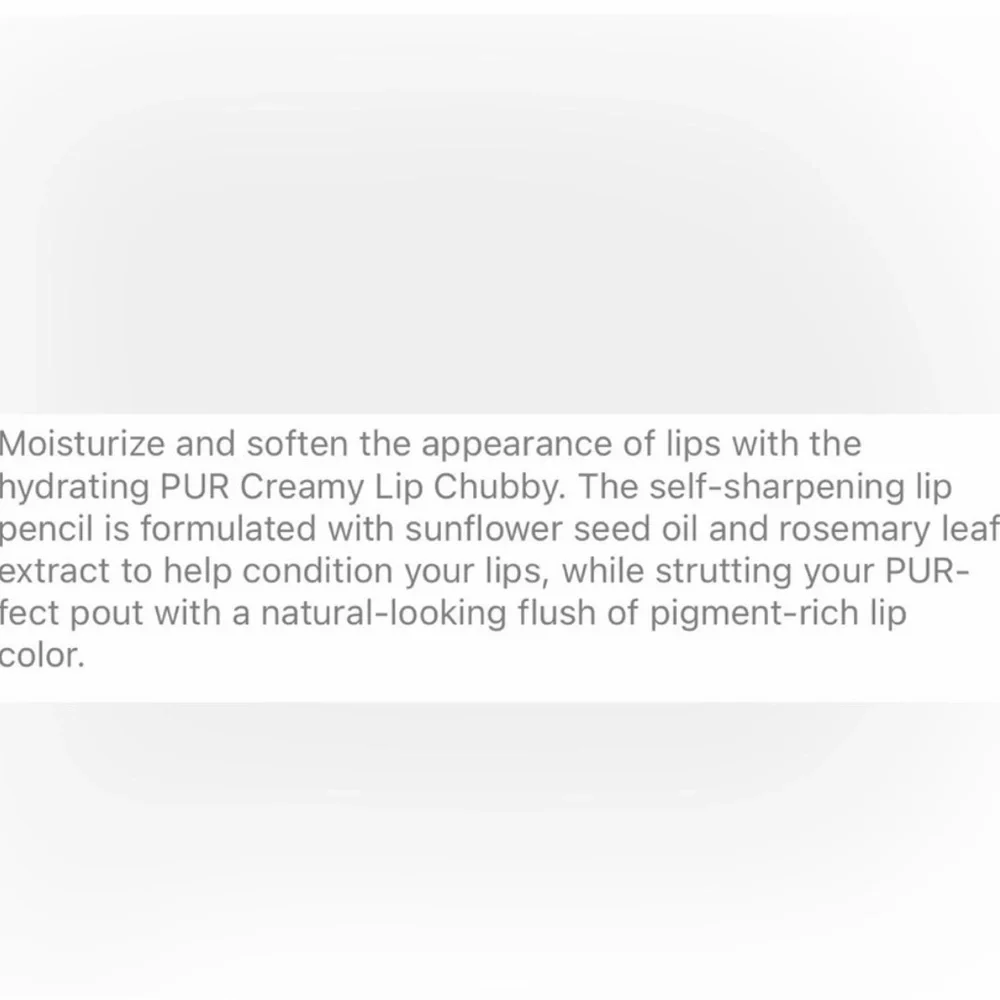 PUR Silky Pout Lip Chubby Pencil-So Peachy